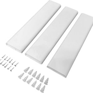 48" Flat TV Cord Cover Kit, White